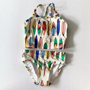 NEW Hanna Andersson Girl 2-Piece Tankini Swimsuit 5T 5 years 110 cm